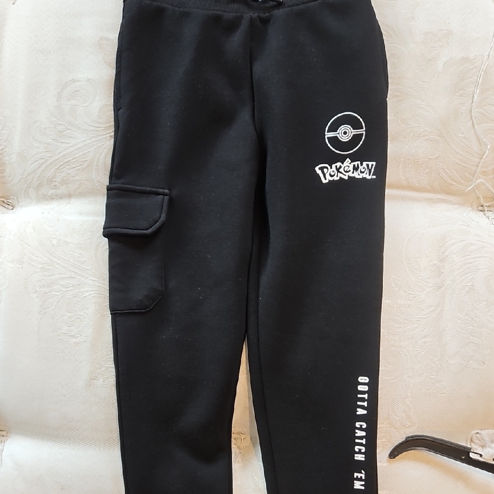 Black Kids Jogger Pants